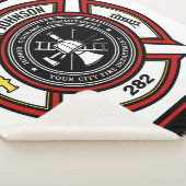 消防署ADD NAME消防士バッジレスキュー シェルパブランケット (3/4)