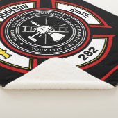 消防署ADD NAME消防士バッジレスキュー シェルパブランケット (3/4)