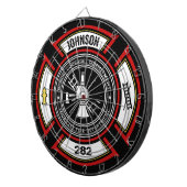 消防署ADD NAME消防士バッジレスキュー ダーツボード (正面右)