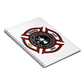 消防署ADD NAME消防士バッジレスキュー ノートブック (右側)