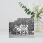 消防署Horses 1925年 ポストカード (スタンド正面)