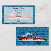 消防艇 名刺 (正面/裏面)