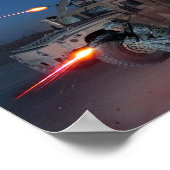 消防訓練を行う ポスター (角)