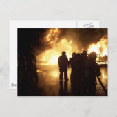 消防訓練 ポストカード (正面/裏面)