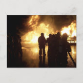 消防訓練 ポストカード (正面)