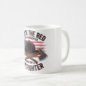 消防誇りを持ったパパ コーヒーマグカップ (正面右)