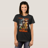消防誇りを持った士の英雄の妹 Tシャツ (正面フル)