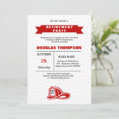 消防赤と白士 招待状 (スタンド正面)