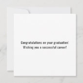 消防赤線旗消防士院卒業 カード (裏面)