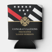 消防赤線消防士学校卒業 缶クーラー (裏面)