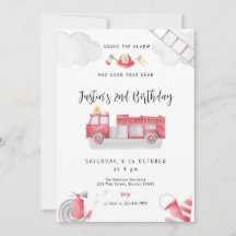 消防車が全ユニットを呼び出す誕生日ボーイ