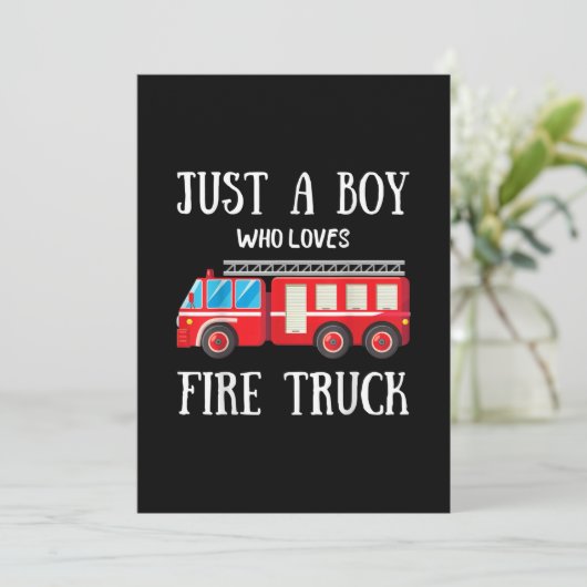 消防車が大好きな男の子だけ シーズンカード (スタンド正面)