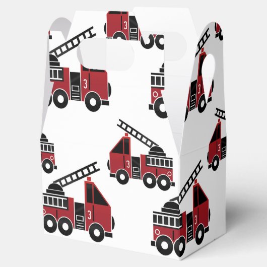 消防車のお願い箱 フェイバーボックス (オープン)