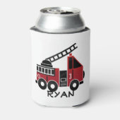 消防車のカスタム缶冷却器 缶クーラー (缶裏面)