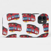 消防車のパターン Case-Mate iPhoneケース (裏面(横))