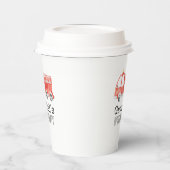 消防車のパーティーカップ 紙コップ (左)