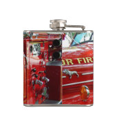 消防車のフラスコ…. フラスク (裏面)