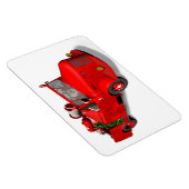 消防車の中のスイートサンタクロース マグネット (右側)