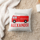 消防車の子供の名前 クッション (ブランケット)