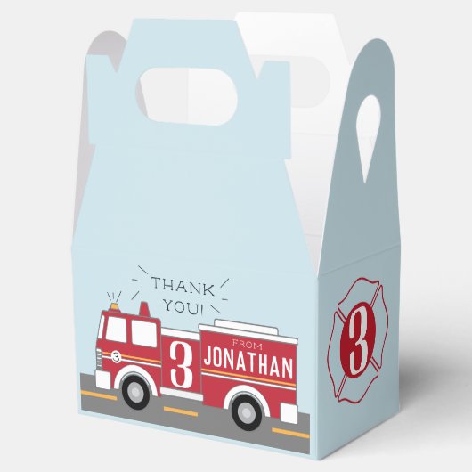 消防車の子供の好意ボックス フェイバーボックス (オープン)