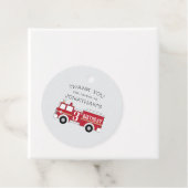 消防車の子供の誕生日 フェイバータグ (インサイチュ)