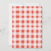 消防車の少年の誕生日パーティーの招待状 招待状 (裏面)