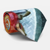 消防車の消火器 ネクタイ (ロール)