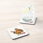 消防車の消防士の感謝祭トルコ コースター (右側)