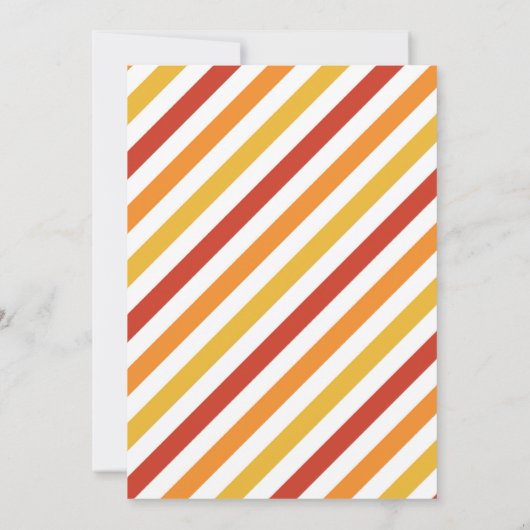 消防車の消防士の消防車の誕生日パーティー 招待状 (裏面)