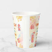 消防車の消防士1st誕生日パーティー 紙コップ (右)