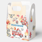 消防車の消防士2回目の誕生日 フェイバーボックス (オープン)