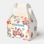 消防車の消防士2回目の誕生日 フェイバーボックス (正面サイド)