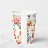 消防車の消防士2nd誕生日パーティー 紙コップ (右)