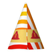 消防車の消防車のエンジン誕生日パーティーパーティー帽子 パーティーハット (裏面)