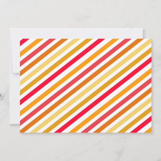 消防車の消防車のエンジン誕生日パーティー写真インビタ 招待状 (裏面)