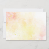 消防車の消防車2nd誕生日パーティー写真 招待状 (裏面)