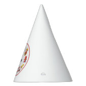 消防車の男の子1歳誕生日 | かわいいパーティー パーティーハット (右)