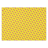 消防車の誕生日パーティテーブルクロス テーブルクロス (正面(横))