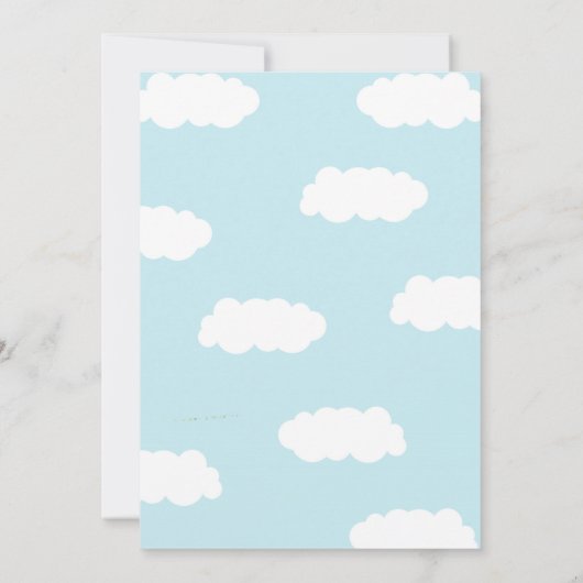 消防車の誕生日パーティーの招待招待状 招待状 (裏面)