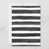 消防車の誕生日パーティーの招待状 案内状 (裏面)