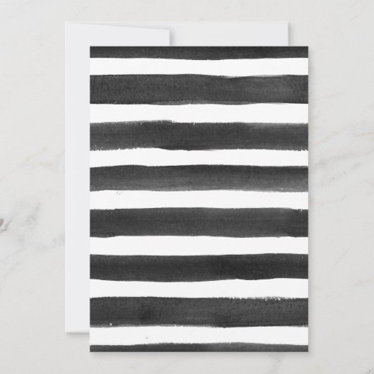 消防車の誕生日パーティーの招待状 案内状 (裏面)