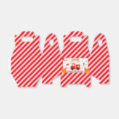 消防車の誕生日パーティーデコール消防士パーティー フェイバーボックス (折り畳みなし)