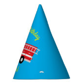 消防車の誕生日パーティー パーティーハット (右)