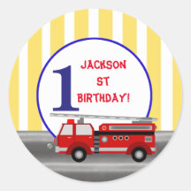 消防車の誕生日パーティー