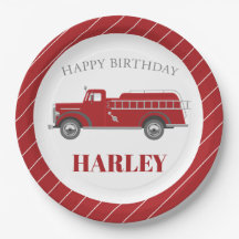 消防車の誕生日パーティー  何歳でも
