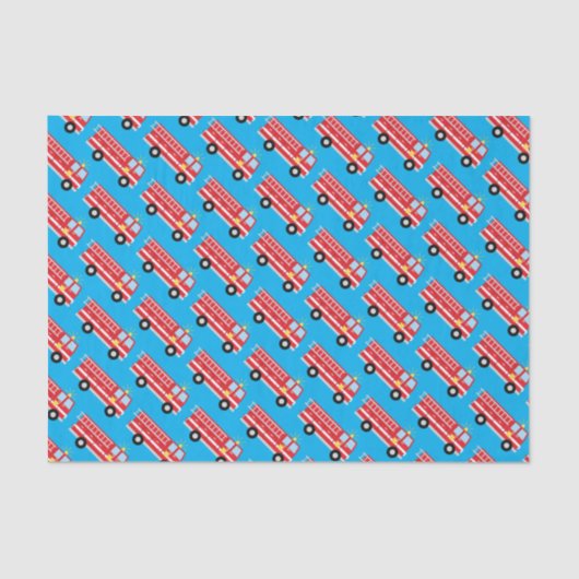 消防車の誕生日パーティー 薄葉紙 (正面)