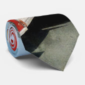 消防車の長いはしご ネクタイ (ロール)