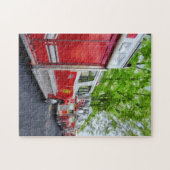 消防車の長い列 ジグソーパズル (横)