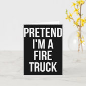 消防車のTシャツ 大人用コスチューム ハロ カード (黄色い花)