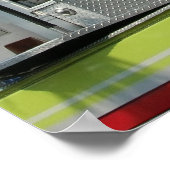 消防車はしご ポスター (角)